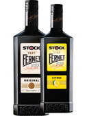 Fernet Stock 38% 0,5L, Stock Citrus 27% 0,5L